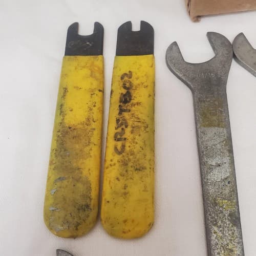 Lot of 13 Assorted Open End Wrench Set Aircraft Tools LOT-598 - Thumbnail 3