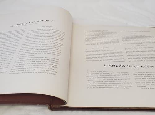 1951 Arturo Toscanini NBC Symphony Orchestra Four Brahams Symphonies - Thumbnail 7