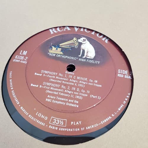 1951 Arturo Toscanini NBC Symphony Orchestra Four Brahams Symphonies - Thumbnail 10