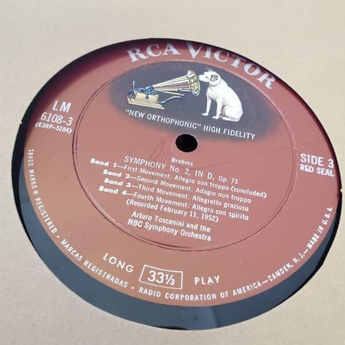 1951 Arturo Toscanini NBC Symphony Orchestra Four Brahams Symphonies - Thumbnail 12