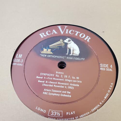 1951 Arturo Toscanini NBC Symphony Orchestra Four Brahams Symphonies - Thumbnail 13