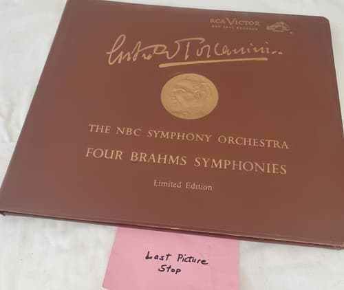 1951 Arturo Toscanini NBC Symphony Orchestra Four Brahams Symphonies - Thumbnail 14