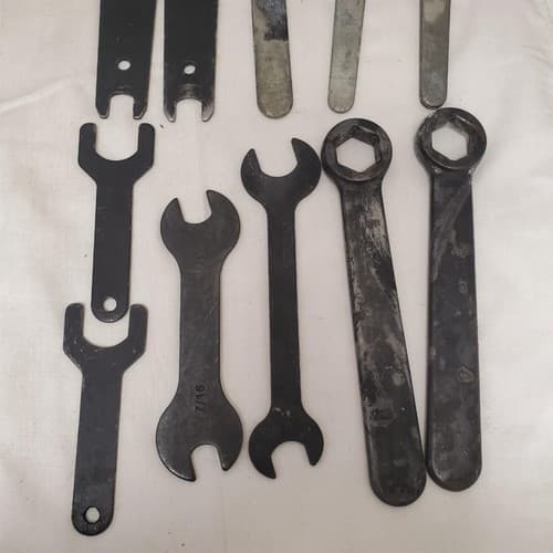 Mixed Lot of 11 Peanut Butter Die Grinder & Open Ended Wrench LOT-718 - Thumbnail 5