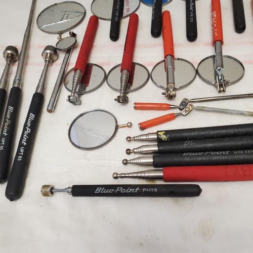Lot of 24 Blue Point Magnetic Pick Up Tool Set With Mirror & More LOT-1049 - Thumbnail 7