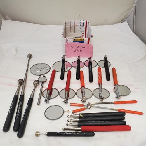 Lot of 24 Blue Point Magnetic Pick Up Tool Set With Mirror & More LOT-1049 - Thumbnail 8