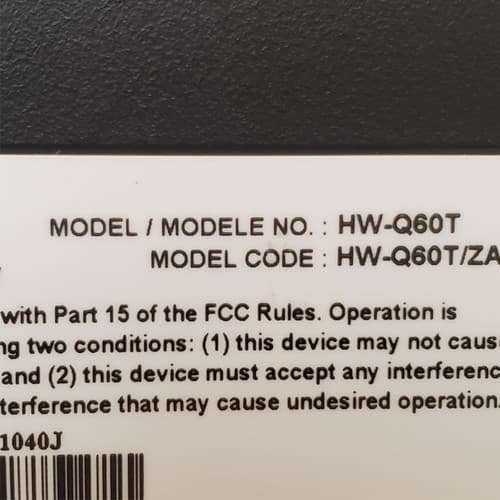 Samsung HW-Q60T with HDMI and Energy Star Soundbar - Thumbnail 6