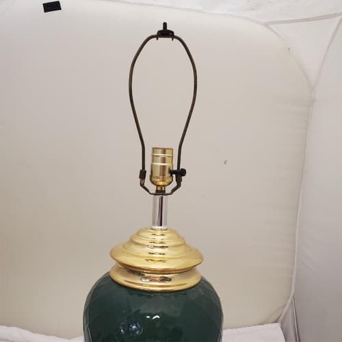 Vintage Morris Greenspan Ceramic Ginger Jar Table Lamp - Thumbnail 3