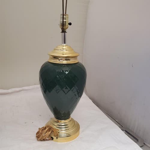 Vintage Morris Greenspan Ceramic Ginger Jar Table Lamp - Thumbnail 5