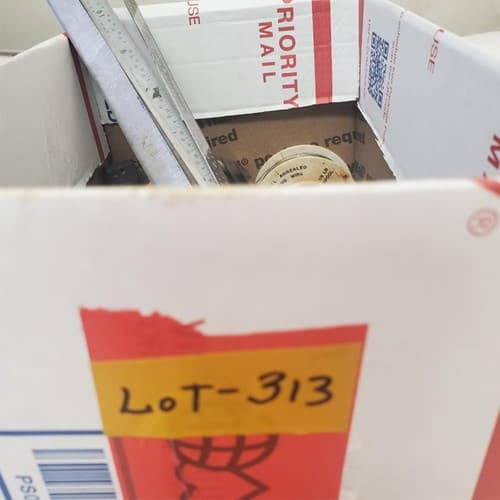 Lot of 35 Vintage Metal Measuring Tools Rulers, Radius Gauges, Scales LOT-313 - Thumbnail 3