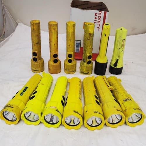 Lot of 13 Nightstick Led Flashlights Light Lamp Torch 4 AA LOT-958 - Image 1