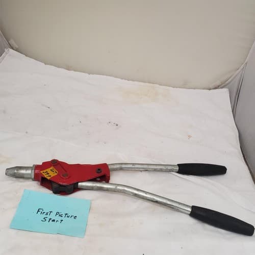 Heavy Duty Manual Crimping Tool Hand Riveter LOT-399 - Image 1