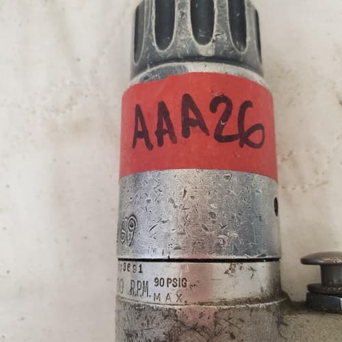 DOTCO 15C2488 Pistol Grip Pneumatic Heavy Duty Air Drill Air Tool AAA26 - Thumbnail 2