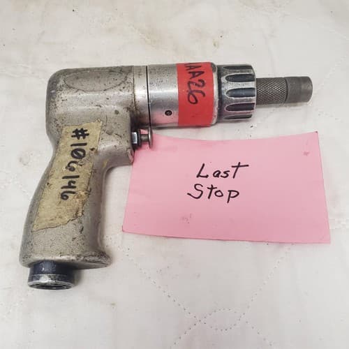 DOTCO 15C2488 Pistol Grip Pneumatic Heavy Duty Air Drill Air Tool AAA26 - Thumbnail 8