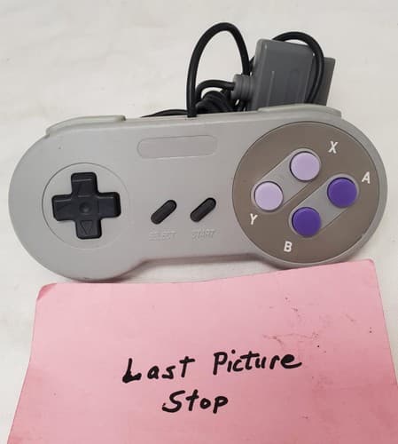 Super Nintendo SNES System Console Replacement Controller - Thumbnail 6