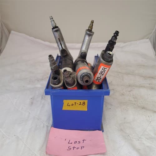 Lot of 5 Cleco Pneumatic Pistol Grip 1/4" Screwdriver/Nutrunner Air Tools Lot-28 - Thumbnail 6