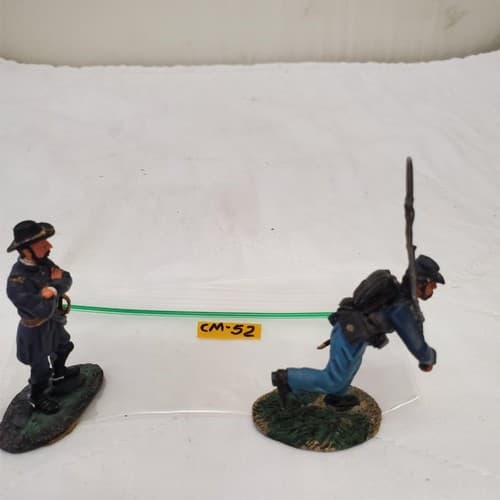 W. Britain #00273 George Meade Figure & Soldier Carrying Gun CM-52 - Thumbnail 5