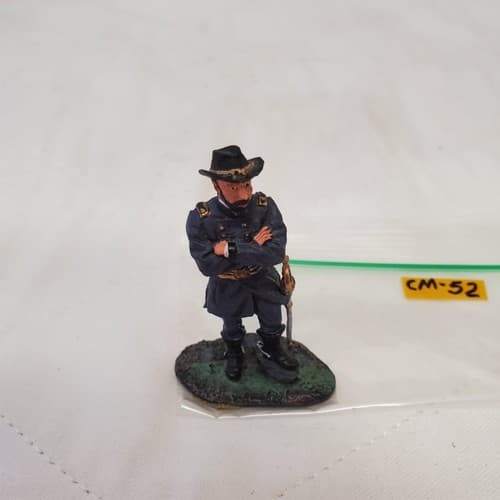 W. Britain #00273 George Meade Figure & Soldier Carrying Gun CM-52 - Thumbnail 3