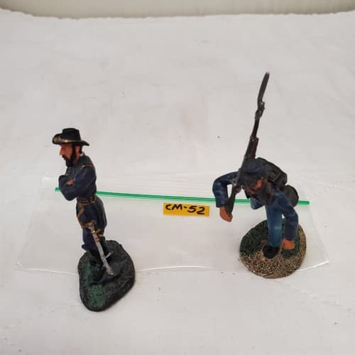 W. Britain #00273 George Meade Figure & Soldier Carrying Gun CM-52 - Thumbnail 7
