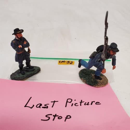 W. Britain #00273 George Meade Figure & Soldier Carrying Gun CM-52 - Thumbnail 9