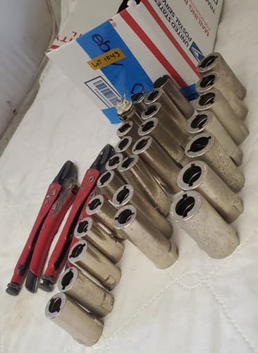 Lot of 27 Socket Wrenches and Locking Pliers Mixed Hand Tools LOT-1043 - Thumbnail 7