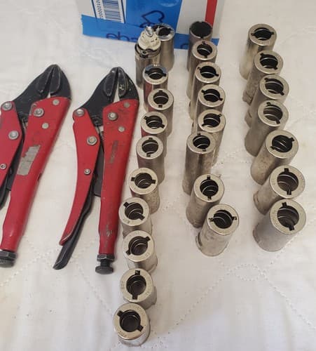 Lot of 27 Socket Wrenches and Locking Pliers Mixed Hand Tools LOT-1043 - Thumbnail 4