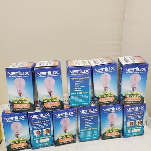 Lot of SATCO & VARILUX Assorted Light Bulbs - Thumbnail 6