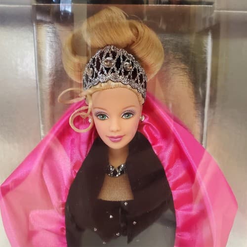 1998 Barbie Doll Mattel 20200 Happy Holidays Special Edition Doll Collector Boxe - Thumbnail 2