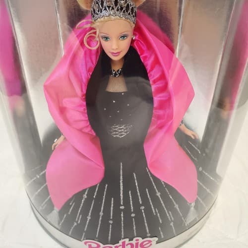 1998 Barbie Doll Mattel 20200 Happy Holidays Special Edition Doll Collector Boxe - Thumbnail 3