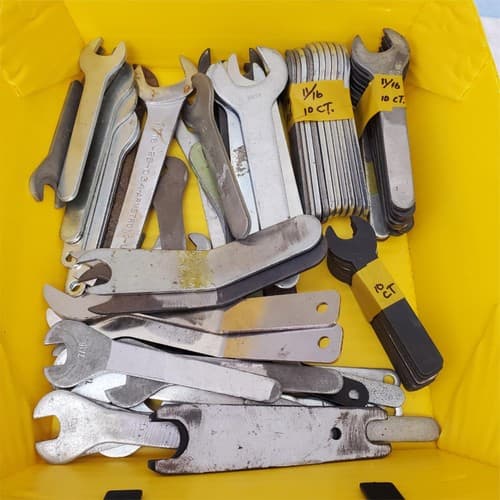 Combination Wrenches & Key Set in Different Sizes Lot 108 - Thumbnail 5