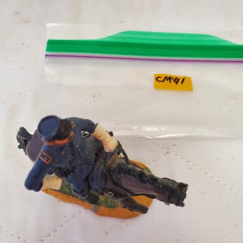 Britains Civil War Union William 31276 Federal Infantry Officer Mounted CM-41 - Thumbnail 2