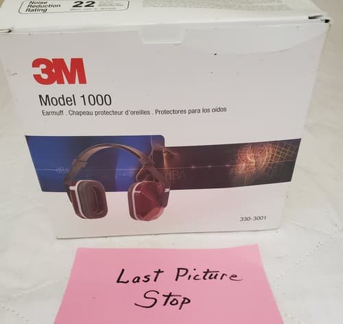 Earmuff Model 1000 Hearing Protection Noise Reduction Rating 22 Lot-498 - Thumbnail 7