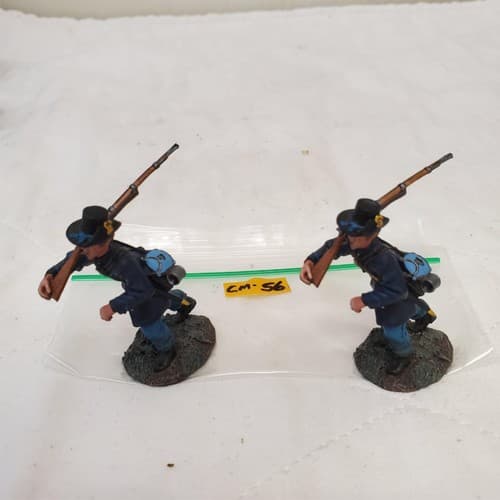 W. Britains Civil War 31289 Union Federal Iron Brigade Advancing CM-56 - Thumbnail 3