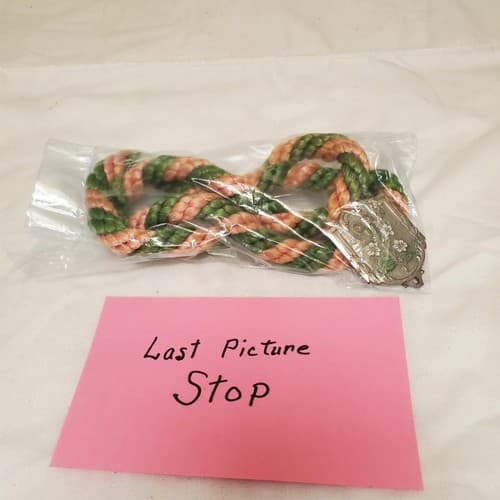 Vintage Odd Fellows Rope Pendant Necklace - Thumbnail 6