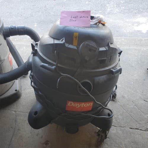 DAYTON Shop Vacuum 3VE21 Wet/Dry Vacuum Cleaner 16 gal, 120V (4) - Thumbnail 9