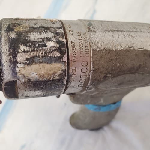 Dotco 15C2987 Pneumatic Pistol Grip Air Drill 6200 RPM Air Tool A-33 - Thumbnail 2