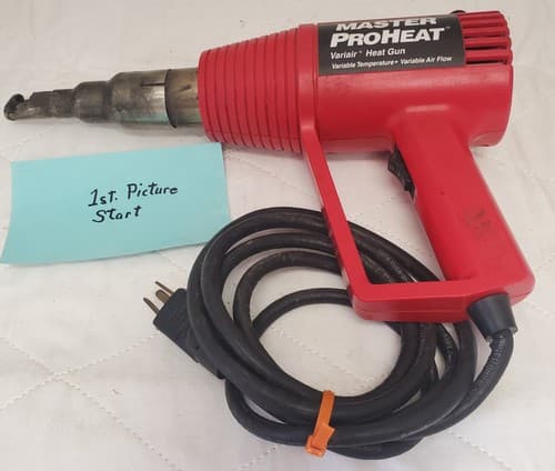 Master Appliance 120V PH-1300 Proheat Varitemp Heat Gun LOT-639 - Image 1
