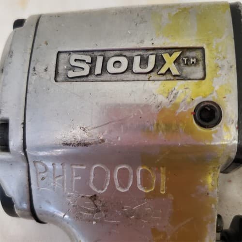 Sioux 5039B 3/8" Pneumatic Impact Wrench PHF0001 AN15 - Thumbnail 3