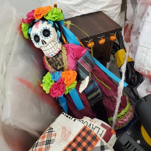 Halloween Decor Party Supplies bundle with Fog Machine Bulbs Goblets and Props - Thumbnail 4