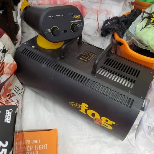 Halloween Decor Party Supplies bundle with Fog Machine Bulbs Goblets and Props - Thumbnail 7