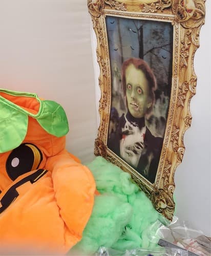 Halloween Decor Party Supplies bundle with Fog Machine Bulbs Goblets and Props - Thumbnail 9