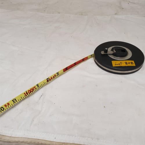 Vintage Steel Tape Retractable Tape Measure LOT-808 - Thumbnail 5