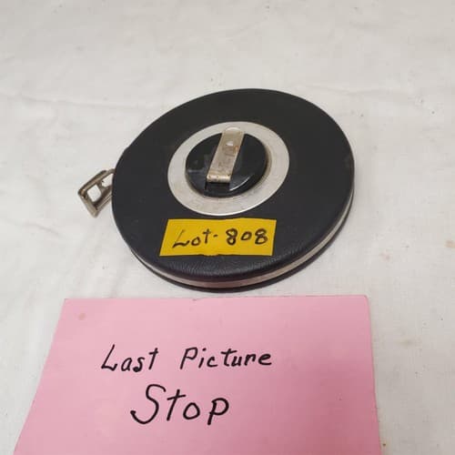 Vintage Steel Tape Retractable Tape Measure LOT-808 - Thumbnail 7