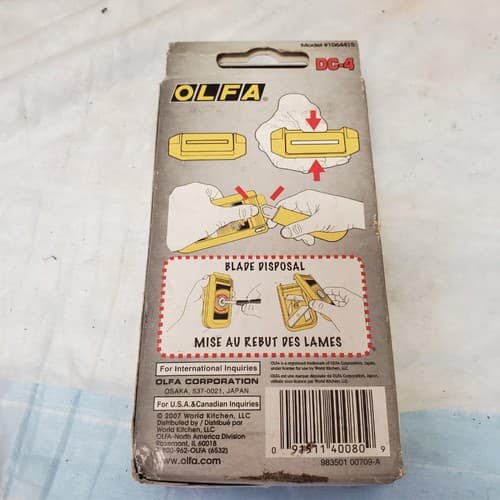 Lot of 7 OLFA 1064415 DC-4 Blade Disposal Case - Thumbnail 6
