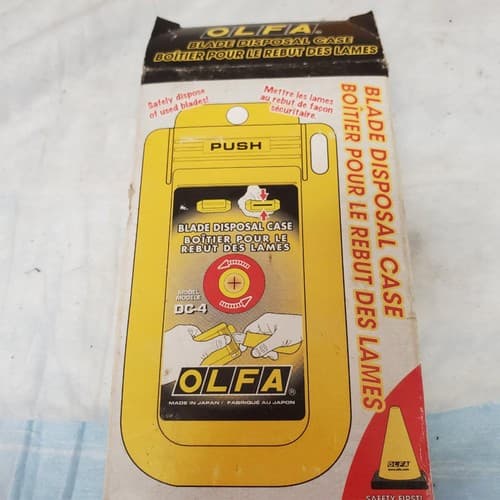 Lot of 7 OLFA 1064415 DC-4 Blade Disposal Case - Thumbnail 5