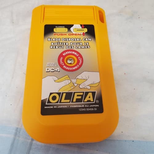 Lot of 7 OLFA 1064415 DC-4 Blade Disposal Case - Thumbnail 3