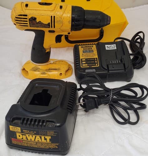 Lot of 3 Dewalt DCB115 12 v Drill Driver Set W/ DriverBatteries, Charger Lot-979 - Image 1
