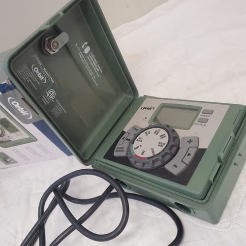 Orbit 57900 Easy Set Logic Sprinkler Timer Controller 12 Station Indoor/Outdoor - Image 1