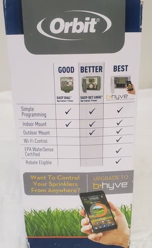 Orbit 57900 Easy Set Logic Sprinkler Timer Controller 12 Station Indoor/Outdoor - Thumbnail 7