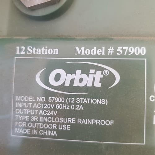 Orbit 57900 Easy Set Logic Sprinkler Timer Controller 12 Station Indoor/Outdoor - Thumbnail 10