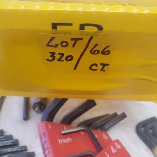 Lot of 66 Assorted Various L-Shaped Hex Keys Allen Type LOT 320 - Thumbnail 2